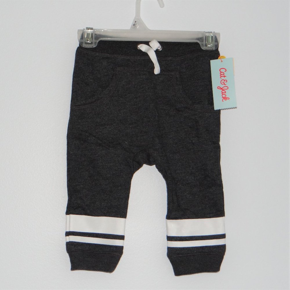 2pk NWT Cat & Jack Baby Boys'  Jogger Pants